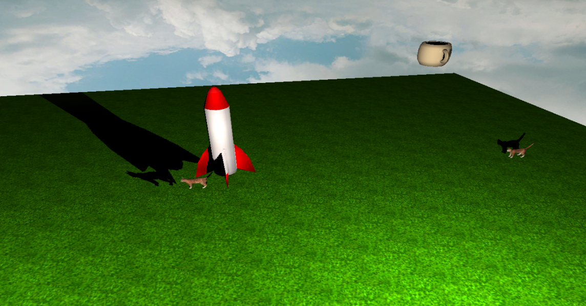 The first shadows that were rendered in Project Aela. https://neozerogame.com/img/screenshots/aela-dev-1.png