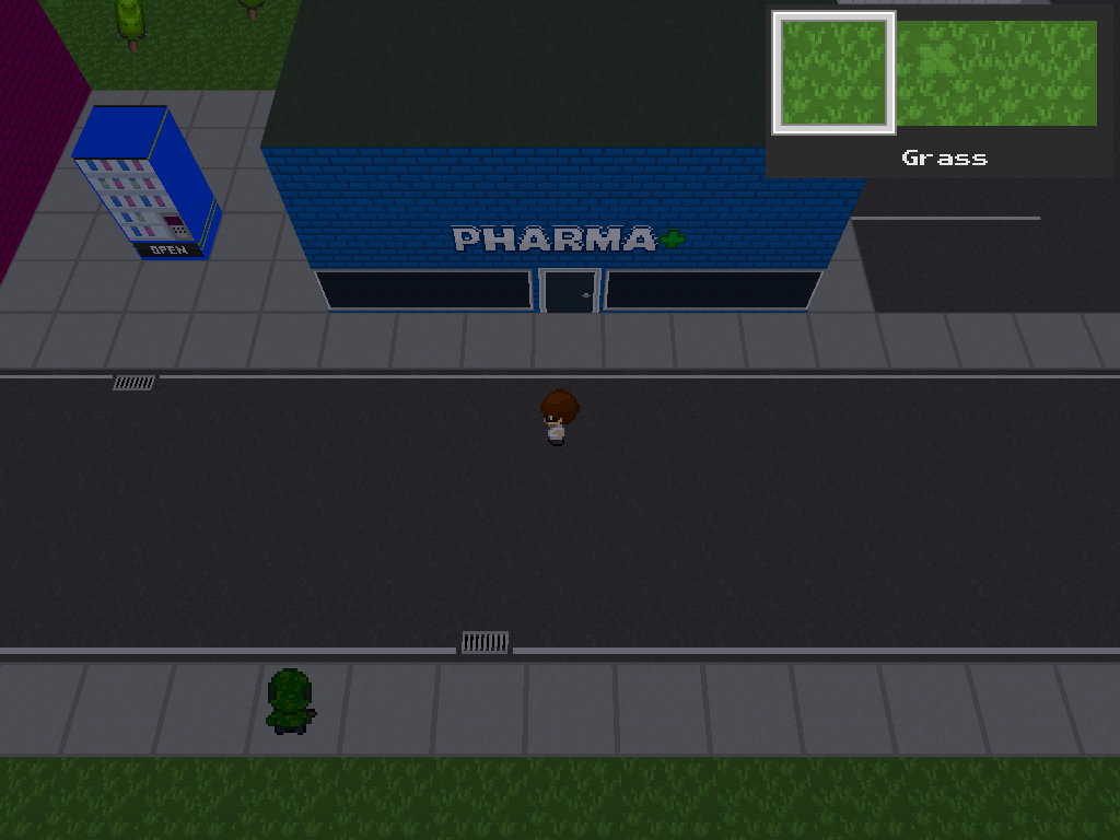 The same town during a cool evening. https://neozerogame.com/img/screenshots/demo_out_1.png